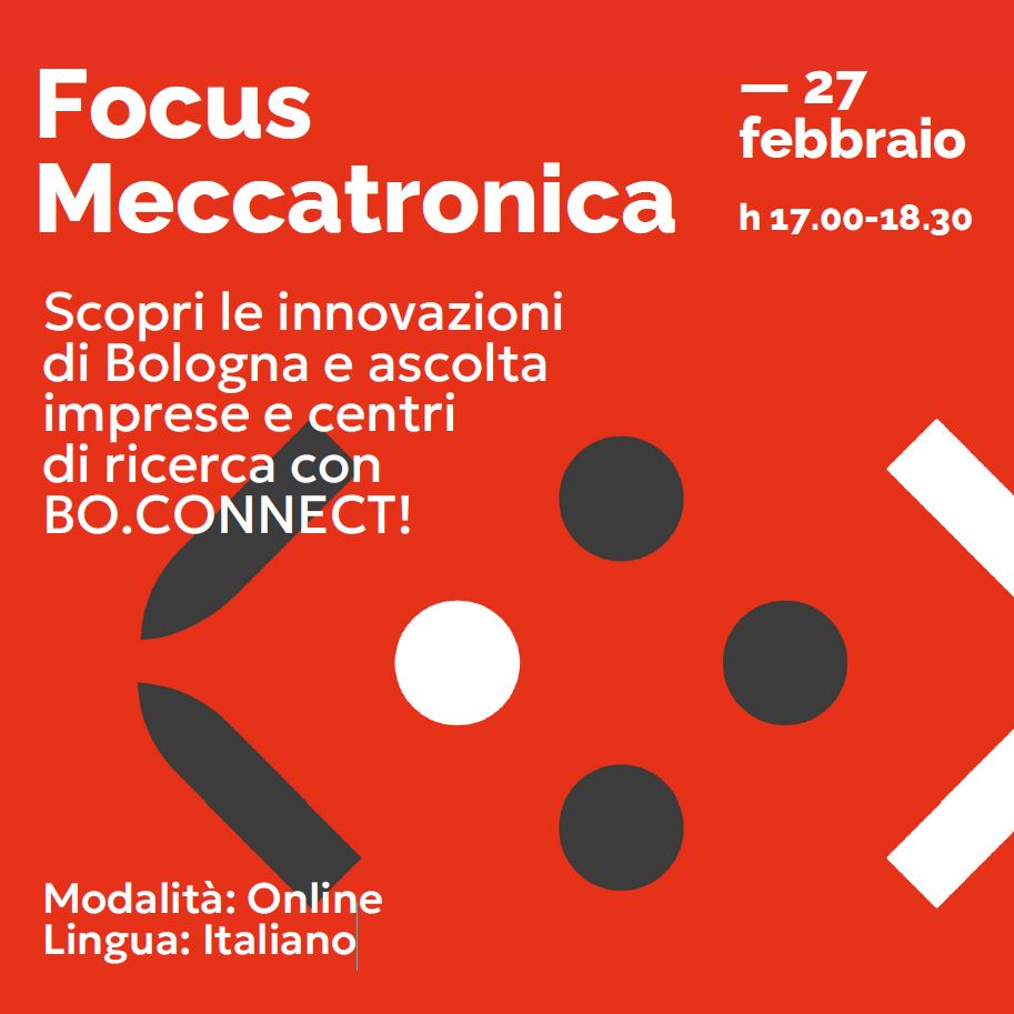 1° incontro - focus meccatronica