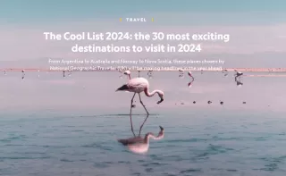 National Geographic Traveller Cool List 2024