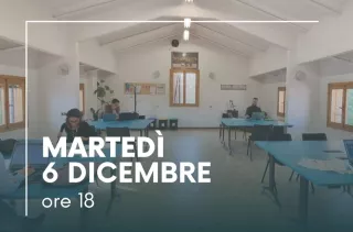 The co-working space at the Centro Sociale Gatto Azzurro