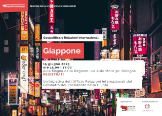 Locandina incontro su Giappone