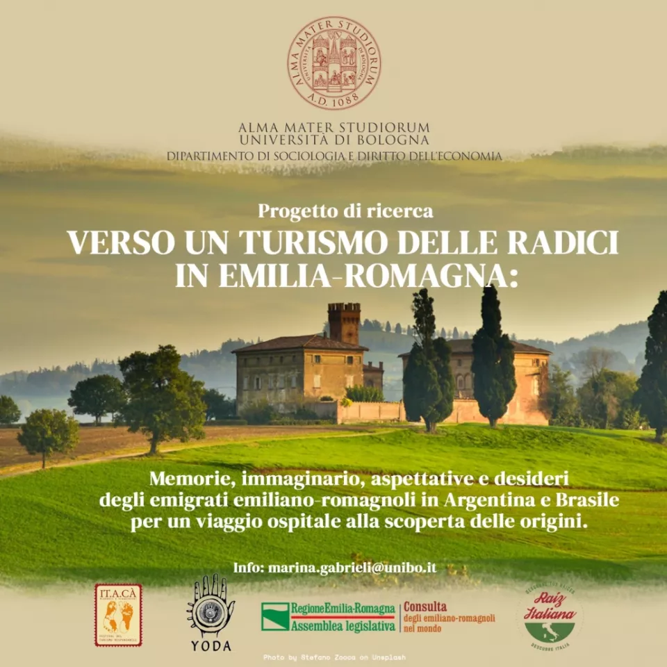 Questionario - Verso un turismo delle radici in ER